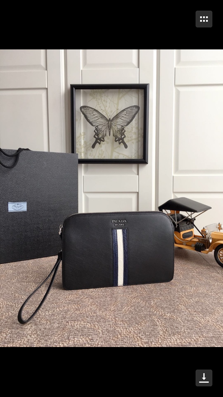 Pra*a clutch bags